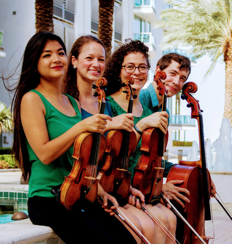 Booking info Biscayne String Quartet